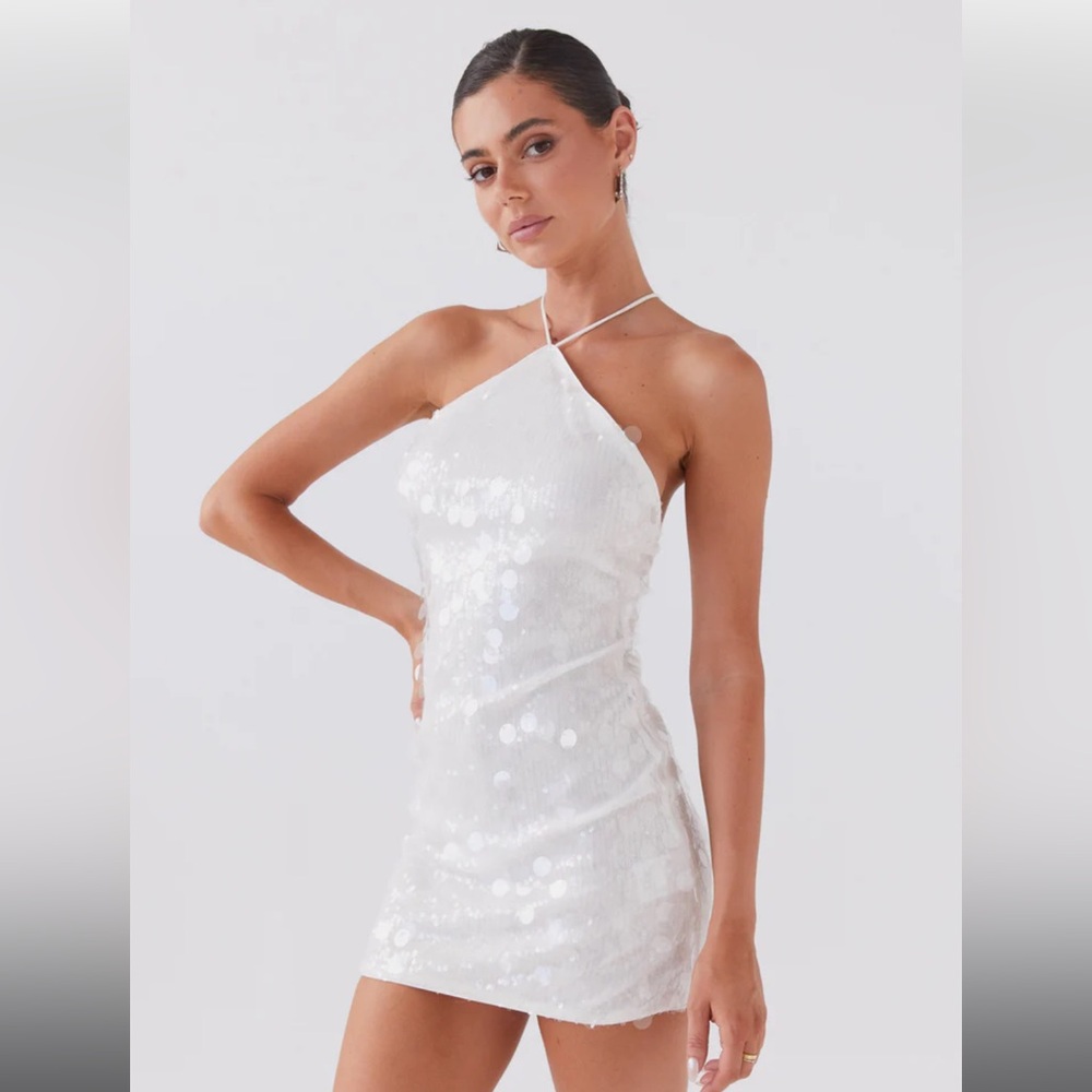 Peppermayo Glitz and Glamor Sequin Mini Dress